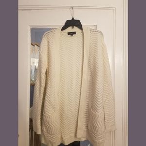 Comfy White Cardigan